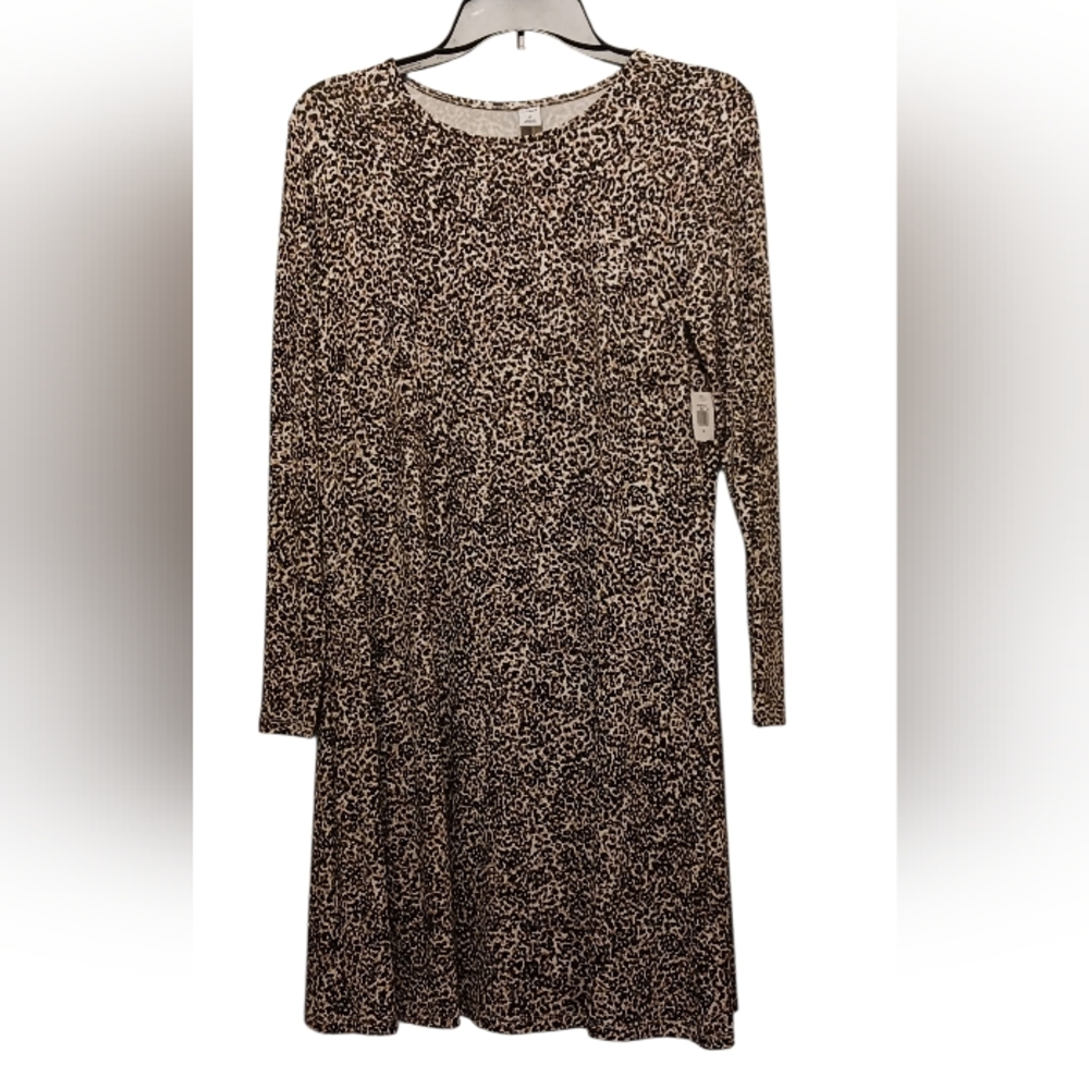 Nwt leopard swing dress  Medium